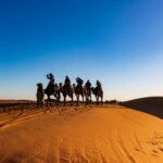 Marokko Reisen Kamelritt Sahara